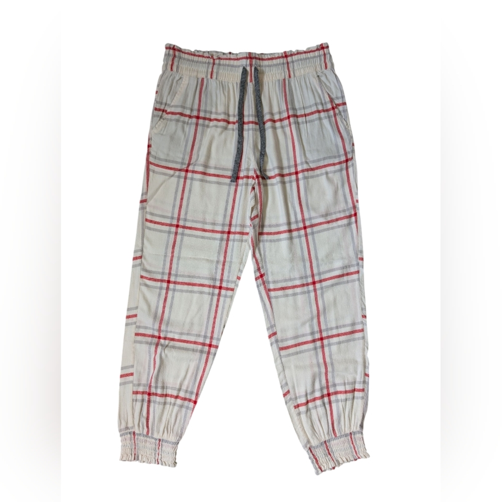 NWT - Aerie Women's Red/White Plaid Pajama Pants